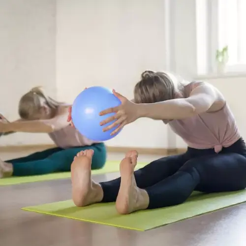 Toyzone World Blue Mini Exercise Yoga Ball - 图片 2