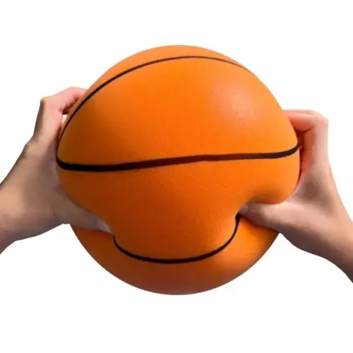 Swerve Sports Ball 8'' Silent Basketball - 图片 2